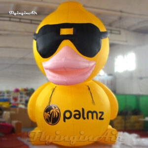 advertising yellow inflatable rubber duck balloon