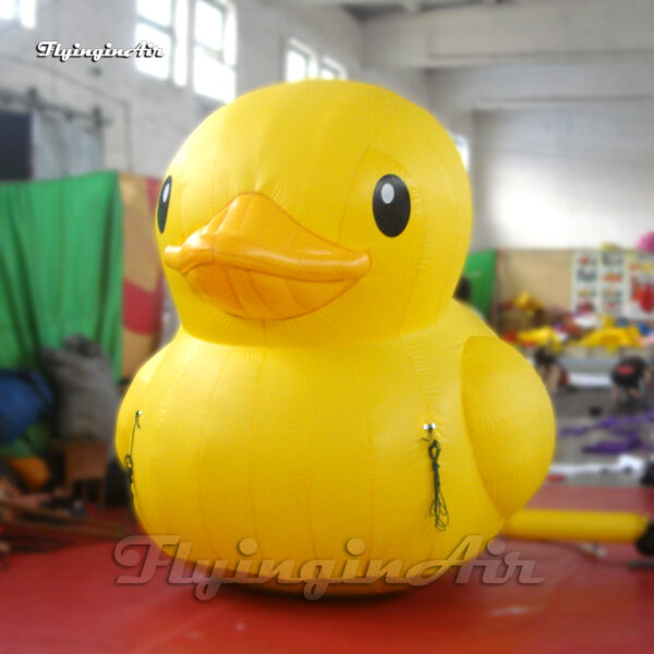 cute yellow inflatable rubber duck model