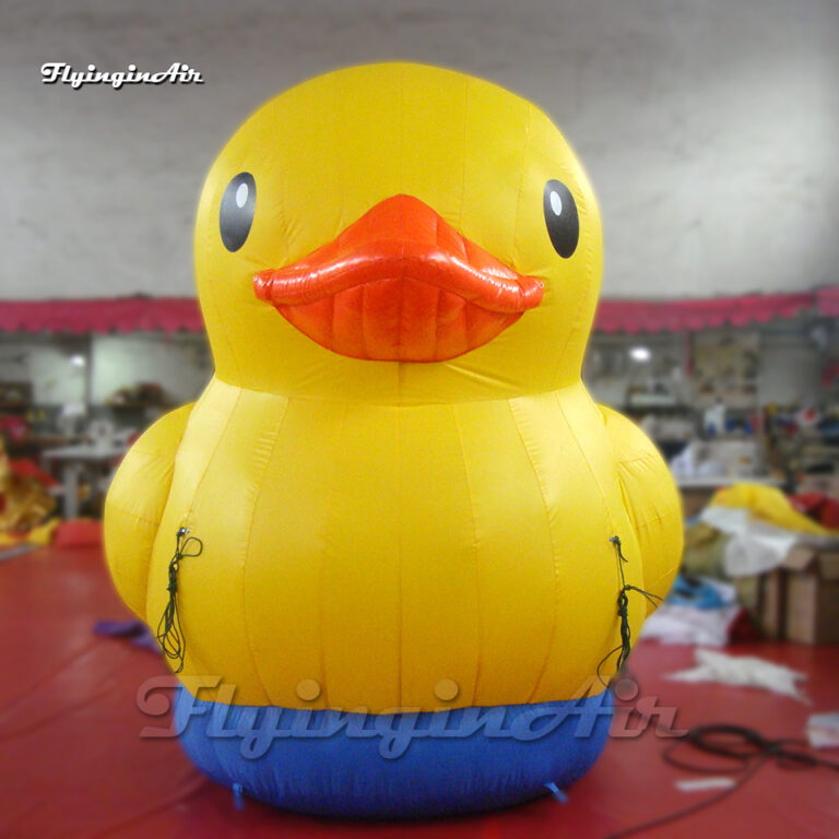 Customized Large Yellow Inflatable Rubber Duck Balloon Animal Model For