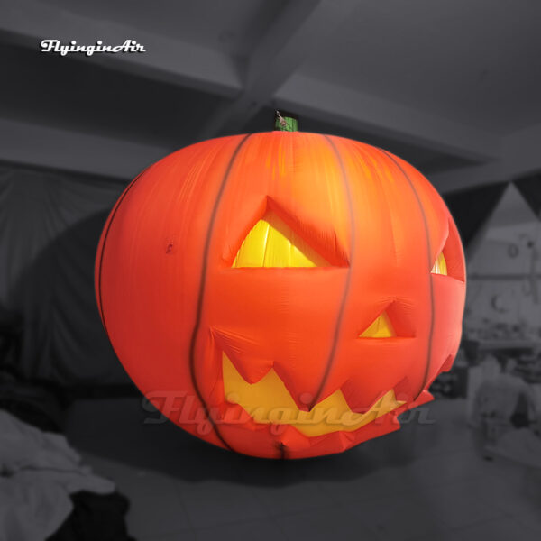 giant hallowmas inflatable pumpkin replica