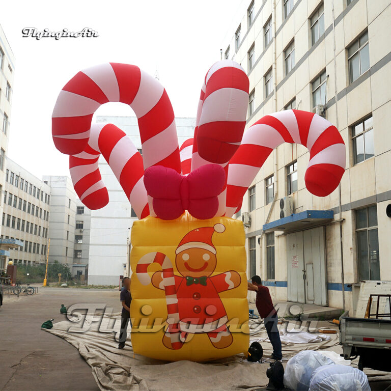 Large Advertising Inflatable Christmas T Box Replica Balloon With