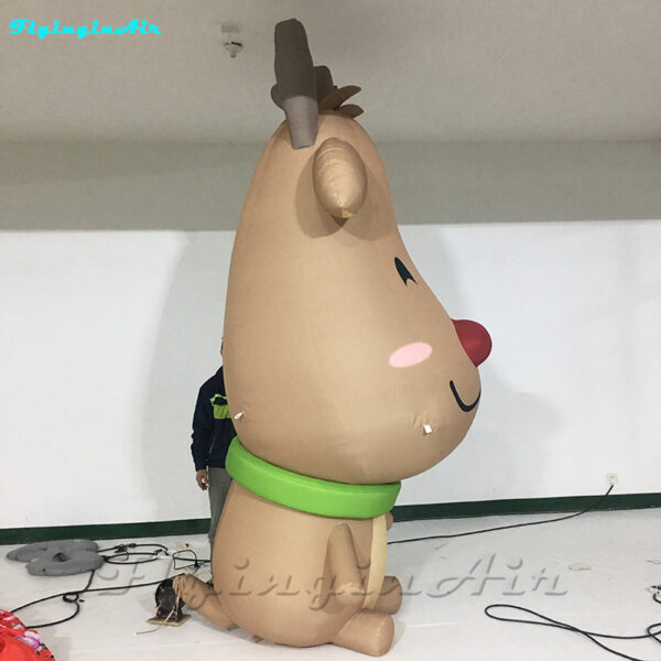 cartoon animal inflatable christmas reindeer