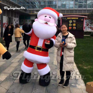 walking inflatable santa costume