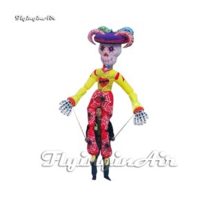 walking-inflatable-catrina-skull-ghost-puppet