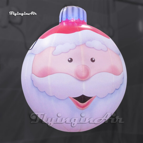 hanging-led-inflatable-christmas-ball-with-santa-pattern