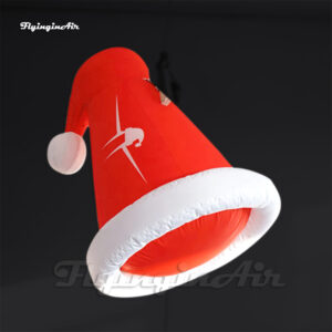 hanging-red-inflatable-christmas-hat-balloon