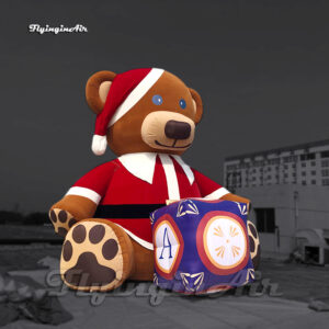 large-inflatable-brown-bear-model