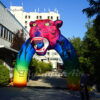 large-inflatable-tiger-head-arched-door