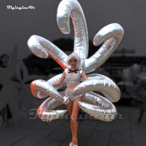 silvery-walking-inflatable-tentacle-wing-parade-costume