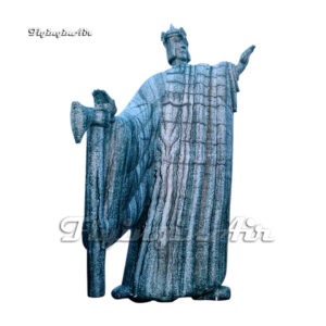 giant Inflatable Argonath Enormous Statue with Axe