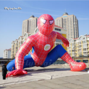 giant inflatable spiderman model