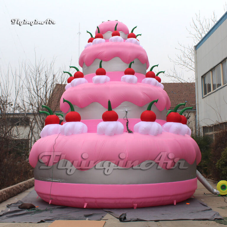 Large Advertising Inflatable Birthday Cake Replica Balloon For large-advertising-inflatable-birthday-cake-replica-balloon-for