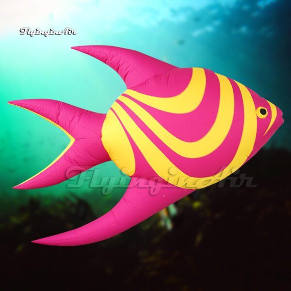 red-hanging-inflatable-tropical-fish