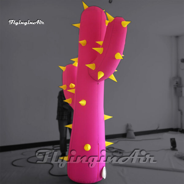 pink-inflatable-cactus-artificial-plant