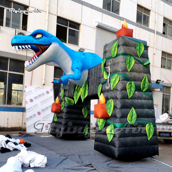 large-inflatable-arch-with-dinosaur-head