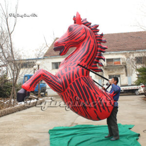 side-red-walking-inflatable-horse-puppet