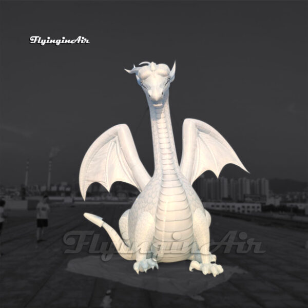 white-inflatable-ice-dragon-balloon