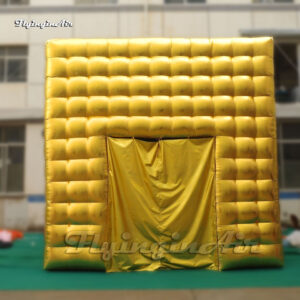 large-golden-inflatable-cube-tent-party-house