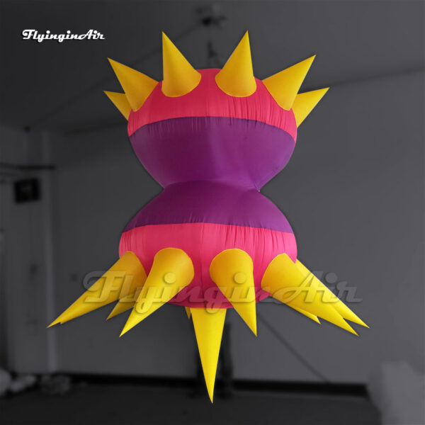 purple-large-inflatable-alien-spacecraft-UFO-model
