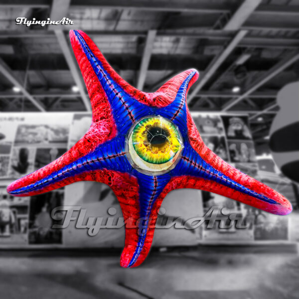 hanging-large-inflatable-starfish-monster-for-wall