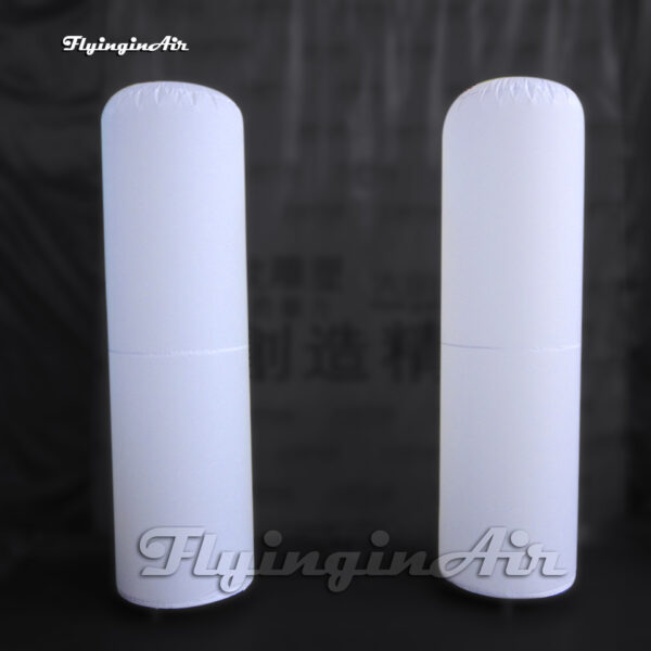 white-inflatable-light-pillar