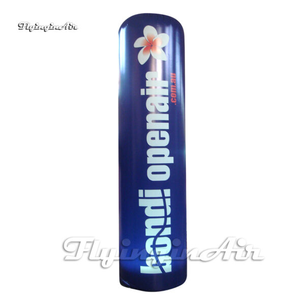 Illuminated Large Advertising Inflatable Pillar Lamp Post With LED ...