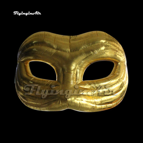 hanging-golden-inflatable-carnival-mask-replica