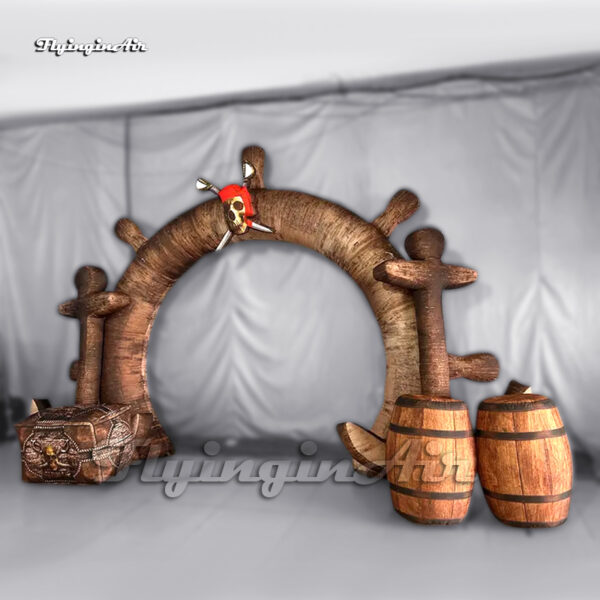 inflatable-pirate-ship-rudder-arch-with-treasure-chest-replica