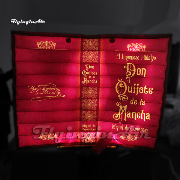 lighting-inflatable-Don-Quixote-book-replica
