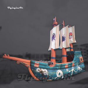 large-inflatable-pirate-ship-model