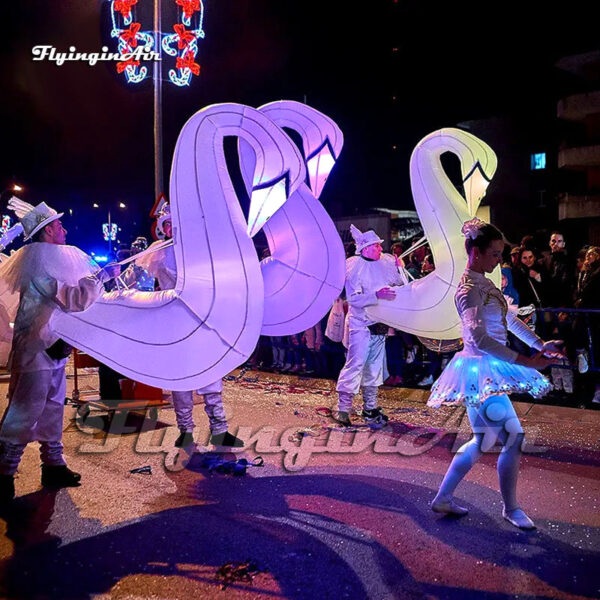 parade-costume-walking-inflatable-swan-balloon-with-led-light