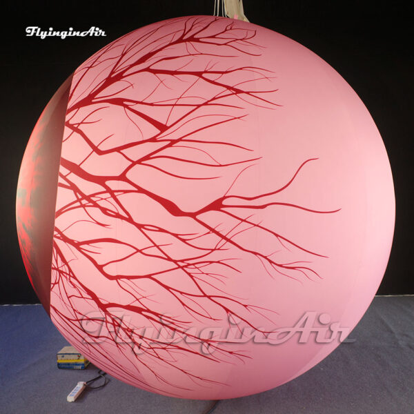 hanging-reddened-inflatable-eyeball