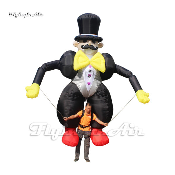 black-parade-performance-walking-inflatable-clown-puppet
