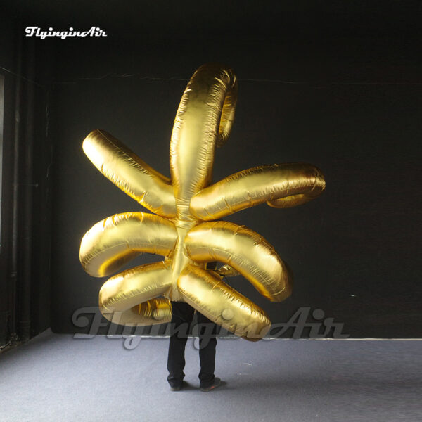 wearable-stage-costume-golden-inflatable-tentacle-wings