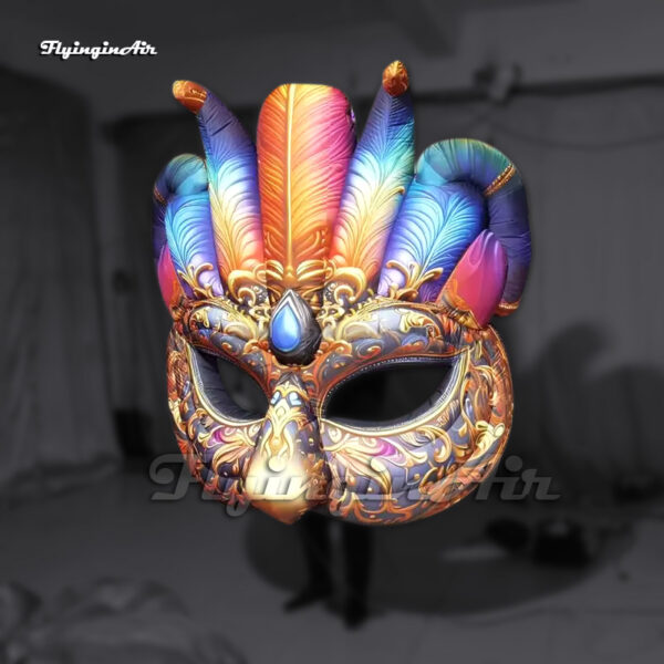 suspended-large-inflatable-venice-gatto-mask-replica