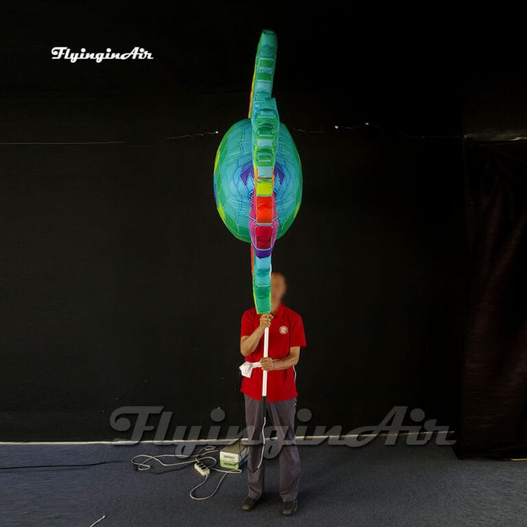 Wonderful Colorful Walking Inflatable Tropical Fish Puppet Blow Up ...