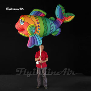 parade marine animal balloon colorful inflatable fish puppet