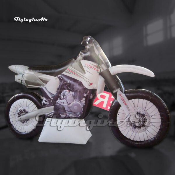 advertising inflatable motorbike model