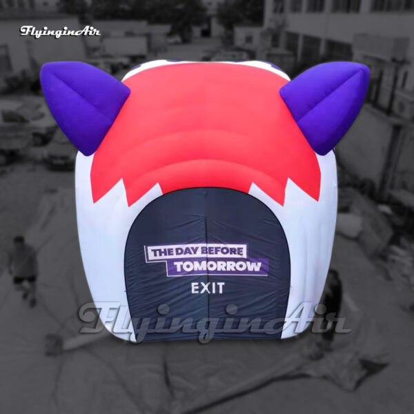 inflatable tiger head tunnel