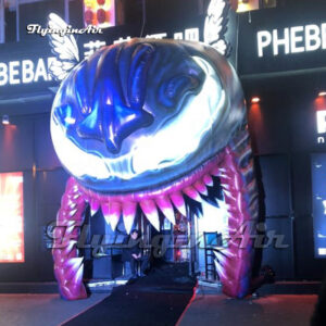 Giant Inflatable Venom Face Arch For Entrance