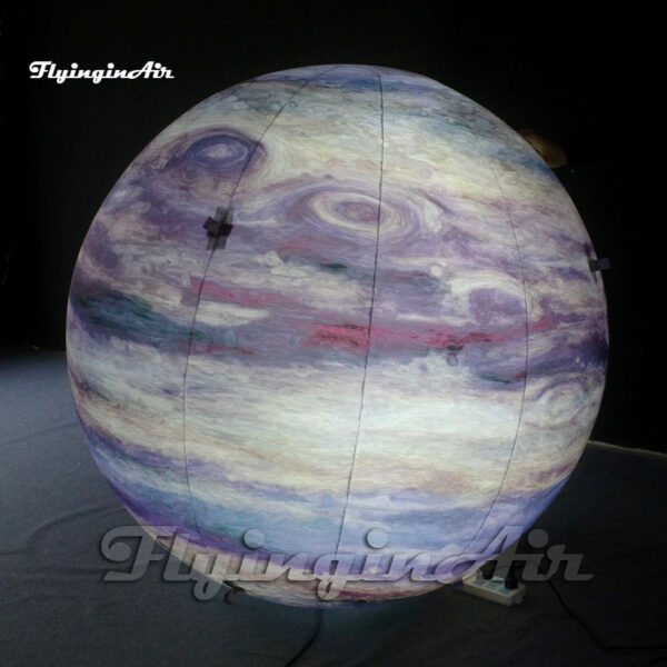 inflatable planet sphere with led light