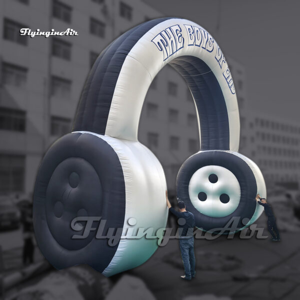 inflatable replica of headset air blow up headphone