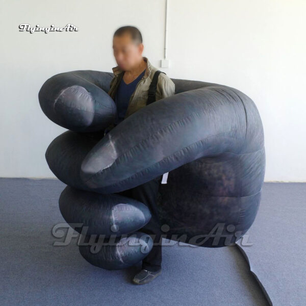walking inflatable fist costume blow up hand suit for parade
