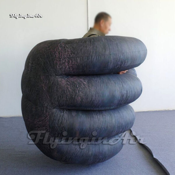 wearable blow up fist inflatable hand costume