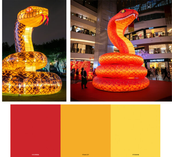3m Inflatable Snake