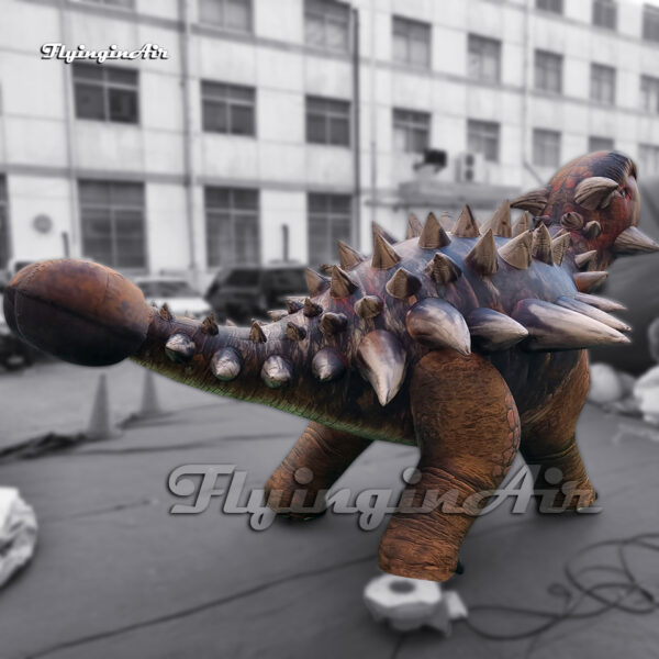 inflatable Ankylosaurus dinosaur