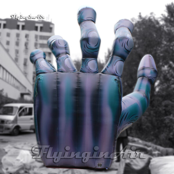 scary hanging giant inflatable hand for halloween decoration