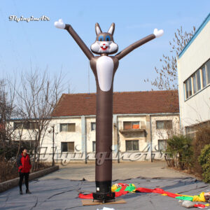 outdoor advertising inflatable sky dancer air tube dancing rabbit