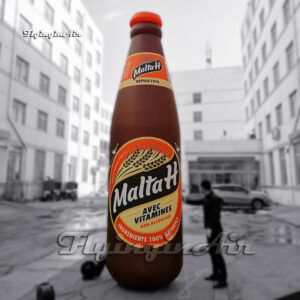customized giant inflatable advertising bottle