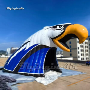 outdoor giant inflatable bald eagle mascot tunnel